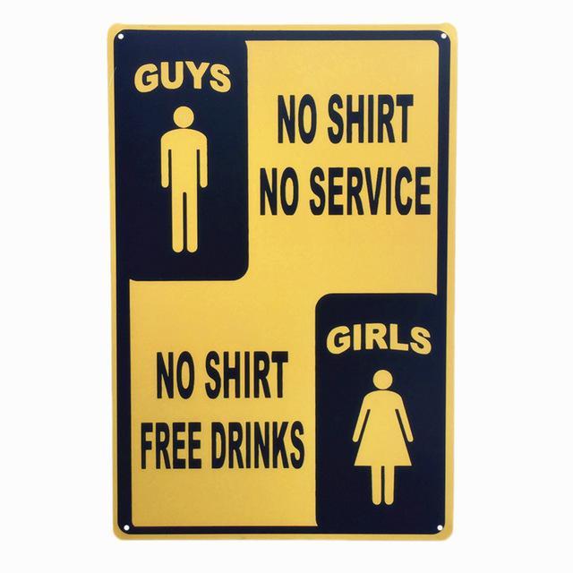 Kitchen Metal Tin Sign Collection - Multiple Variants