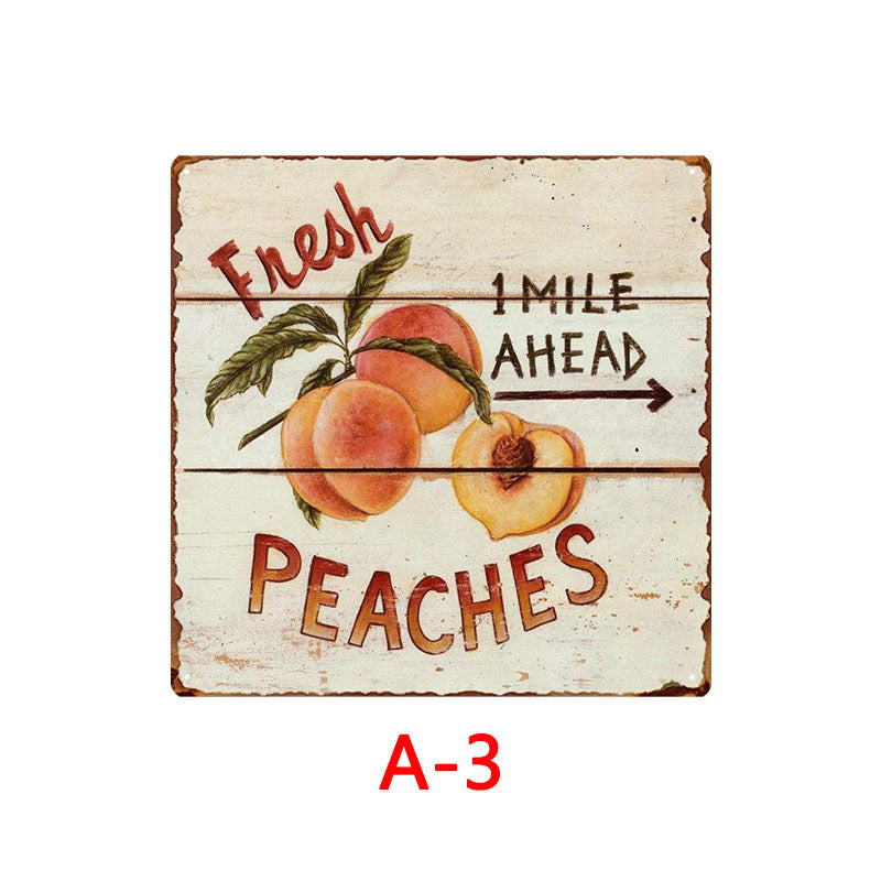 Retro Tin Painting Bar Home KTV Mural Wall Hanging Tin Metal Poster Creative Custom Tin Painting