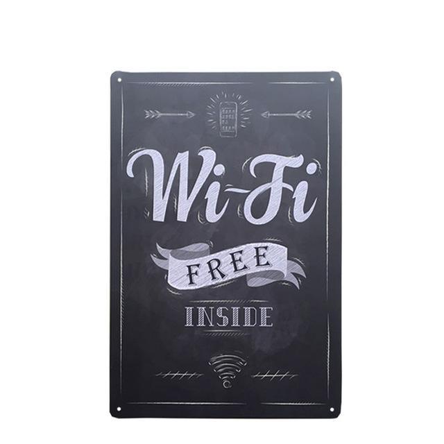 Kitchen Metal Tin Sign Collection - Multiple Variants