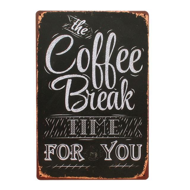 Kitchen Metal Tin Sign Collection - Multiple Variants