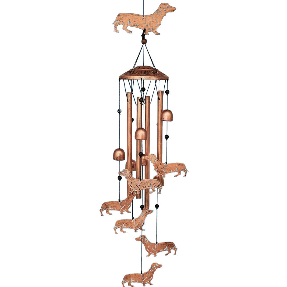 Garden Decoration Wrought Iron Wind Chimes Metal Tube Retro Wind Chimes
