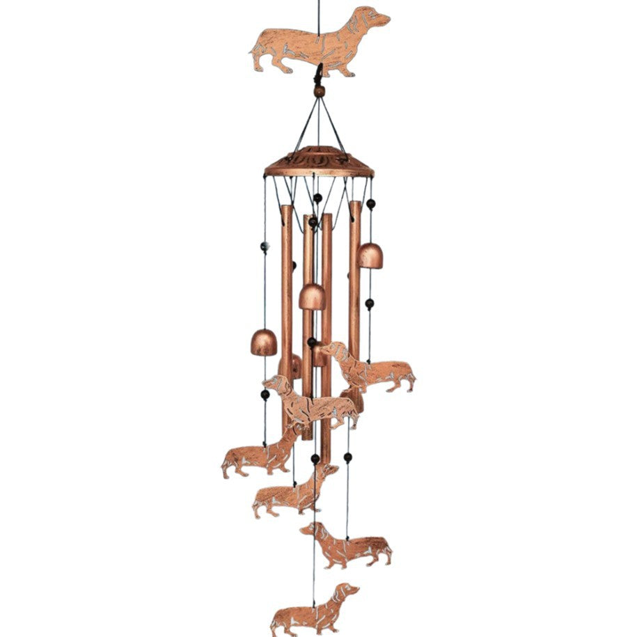 Garden Decoration Wrought Iron Wind Chimes Metal Tube Retro Wind Chimes