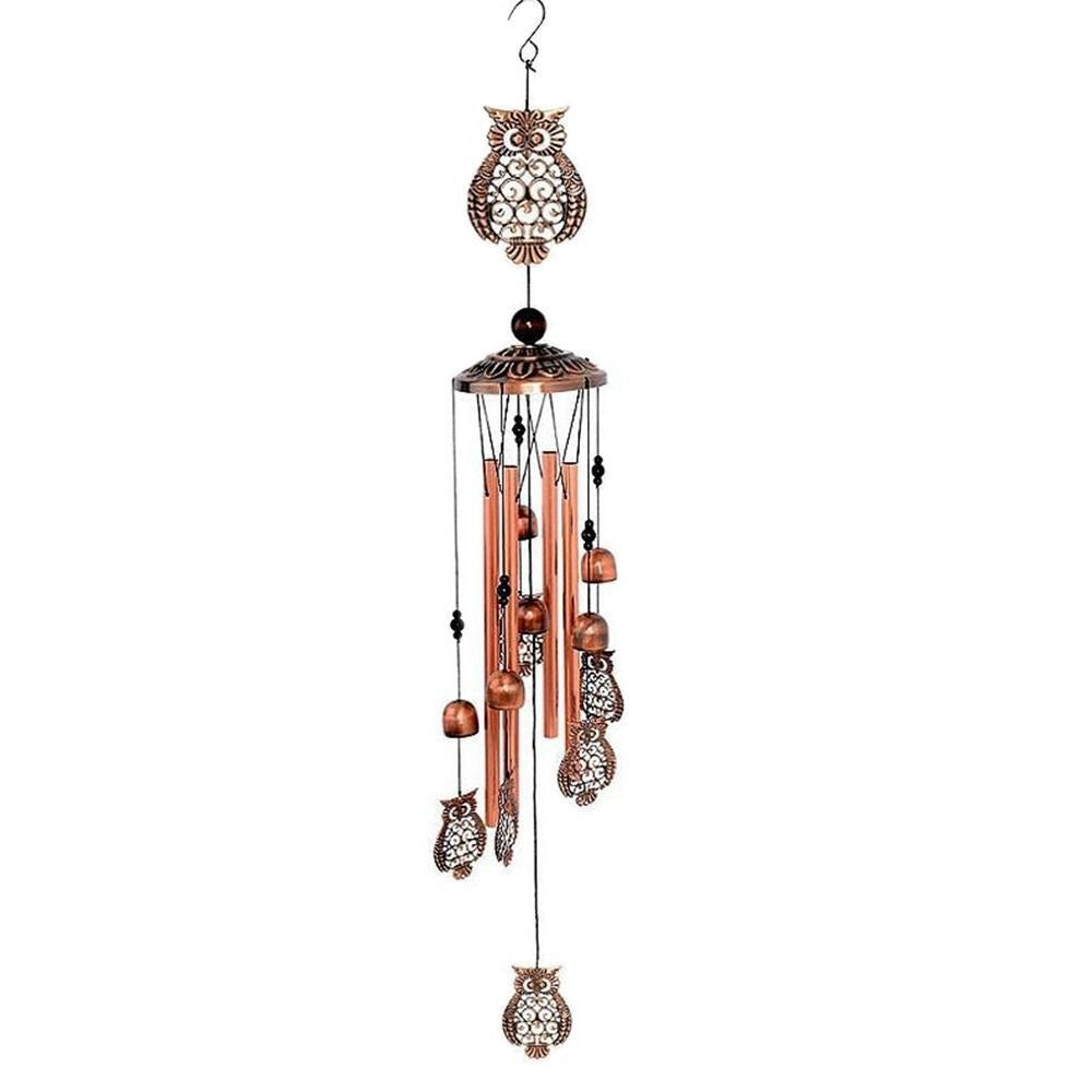 Garden Decoration Wrought Iron Wind Chimes Metal Tube Retro Wind Chimes