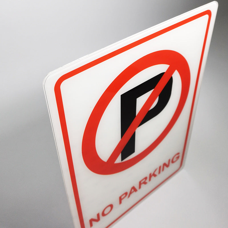 Acrylic No Parking Warning Sign Do Not