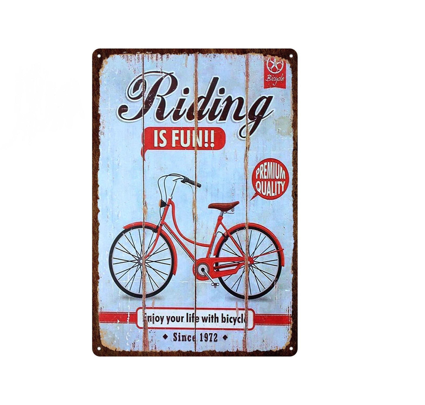 Tin Painting Bar Clothing Store Home Furnishing Wall Decoration