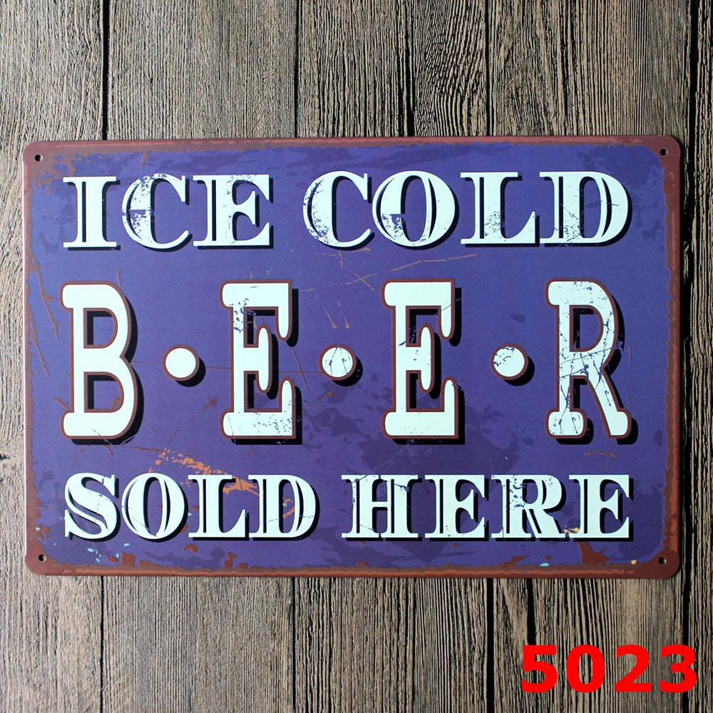 Food & Drinks Metal Tin Sign Collection - Multiple Variants
