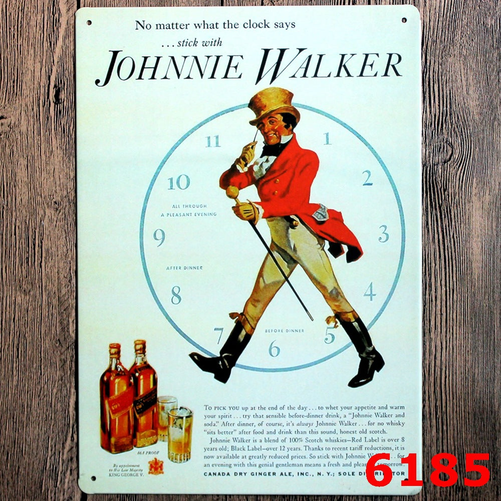 Food & Drinks Metal Tin Sign Collection - Multiple Variants