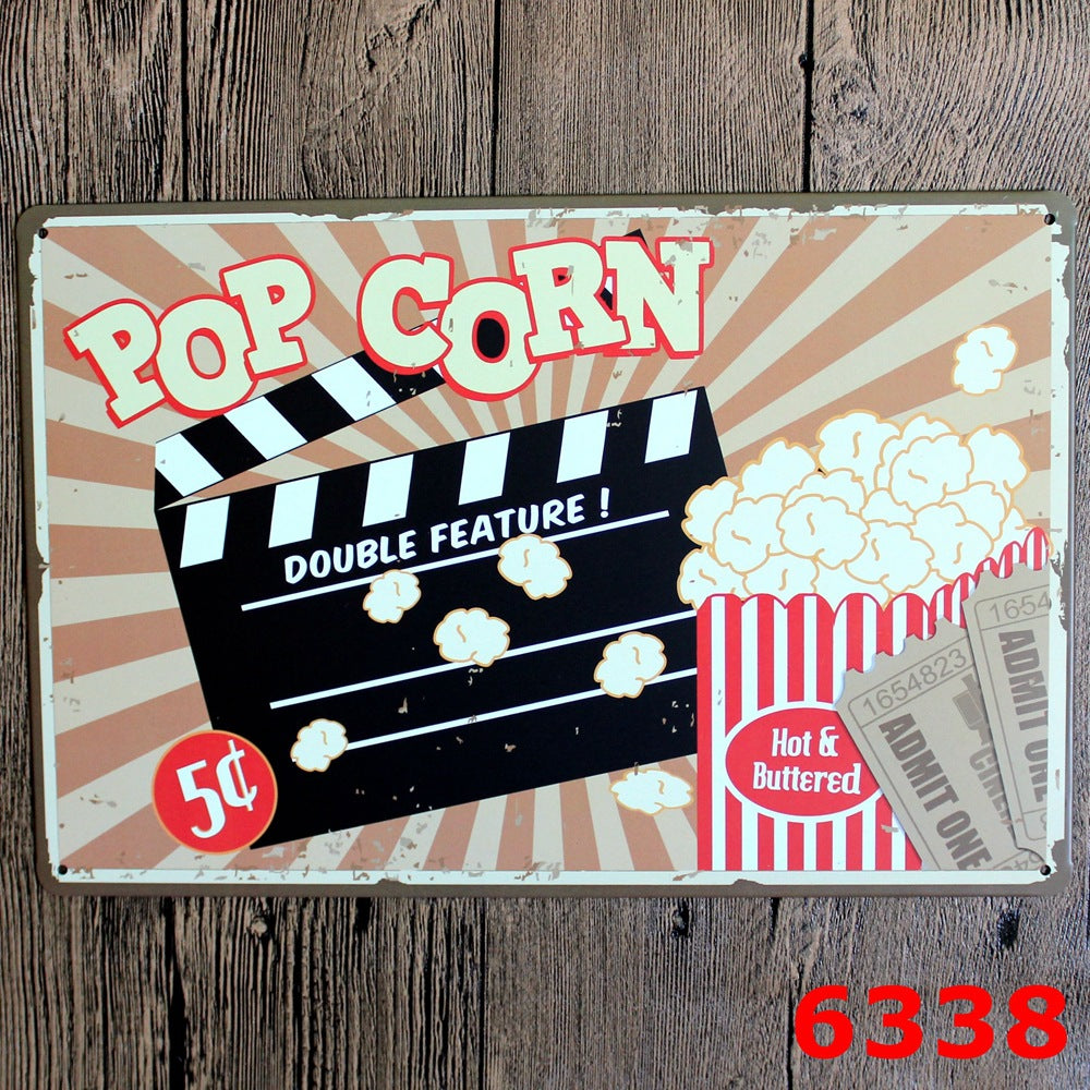 Food & Drinks Metal Tin Sign Collection - Multiple Variants