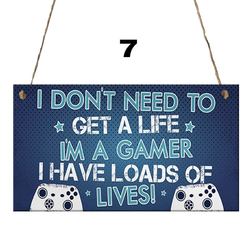 Sign Decoration Hanging On The Door Boy Gift