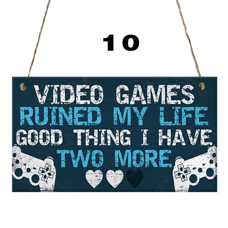 Sign Decoration Hanging On The Door Boy Gift