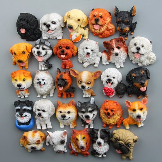 World Famous Dog Model Hand-made Refridgerator Magnets