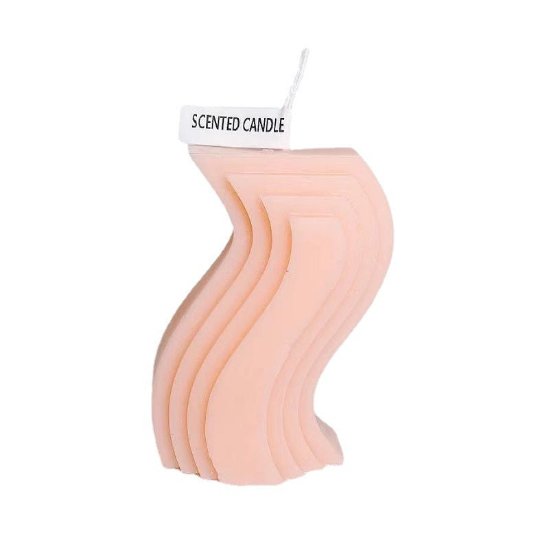 Aromatherapy Candle Three-dimensional Simple Home Decoration Fragrance Candle