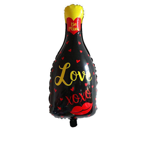 Wedding Birthday Party Wine Glass Champagne Whiskey Bar KTV Decoration Aluminum Film Balloon