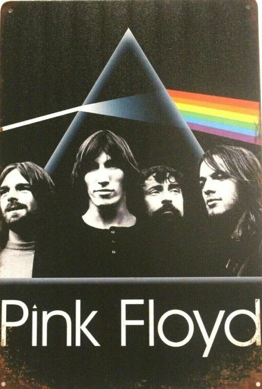 Pink Floyd Metal Tin Sign-8"x12"