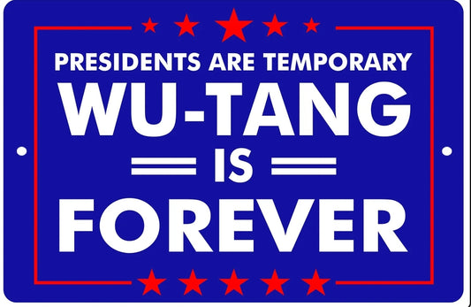 Wu-Tang Metal Tin Sign