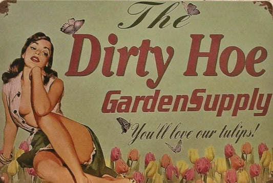 Garden Supply Metal Tin Sign