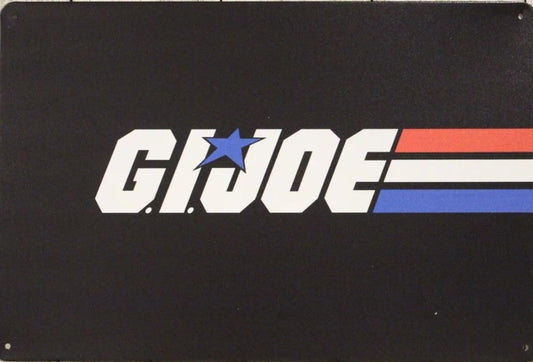 G.I. Joe Metal Tin Sign