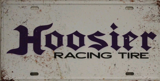 Hoosier Racing Tire Metal Tin Sign