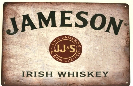 Jameson Metal Tin Sign