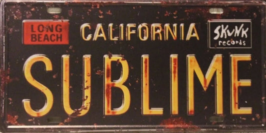 Sublime Vintage Style Metal Tin Sign