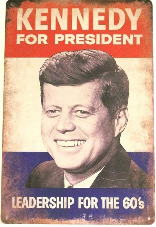 Kennedy Metal Tin Sign