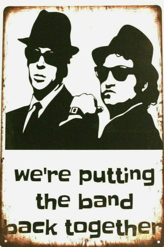 Blues Brothers Metal Tin Sign