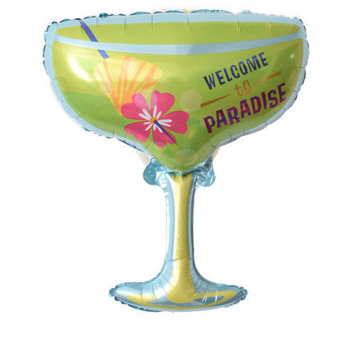 Wedding Birthday Party Wine Glass Champagne Whiskey Bar KTV Decoration Aluminum Film Balloon