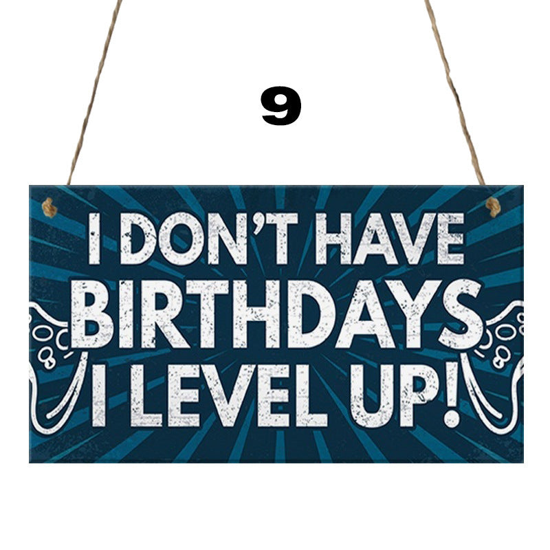 Sign Decoration Hanging On The Door Boy Gift