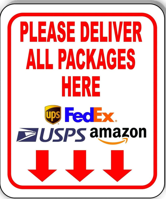 Delivery Metal Tin Sign