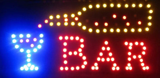 Bar LED Animated Sign