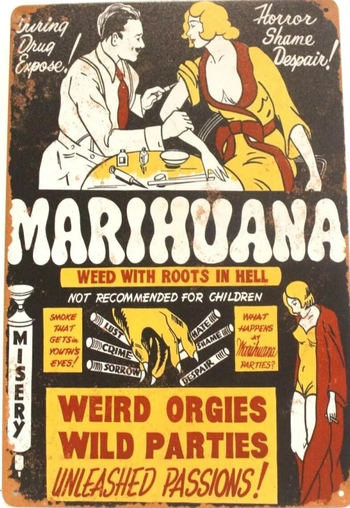 Vintage Style Metal Tin Sign