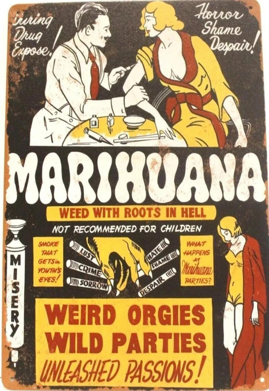 Vintage Style Metal Tin Sign